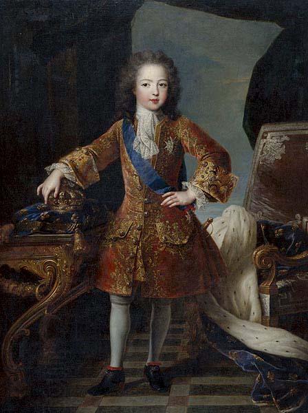 Circle of Pierre Gobert Portrait of King Louis XV of France as child oil painting picture